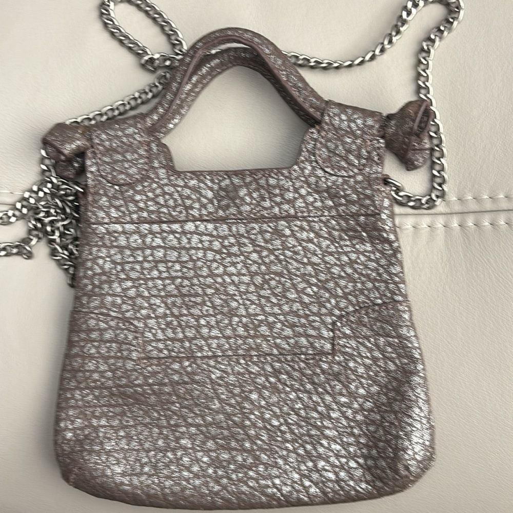 Foley + Corinna Mini Disco City Python Leather To… - image 3